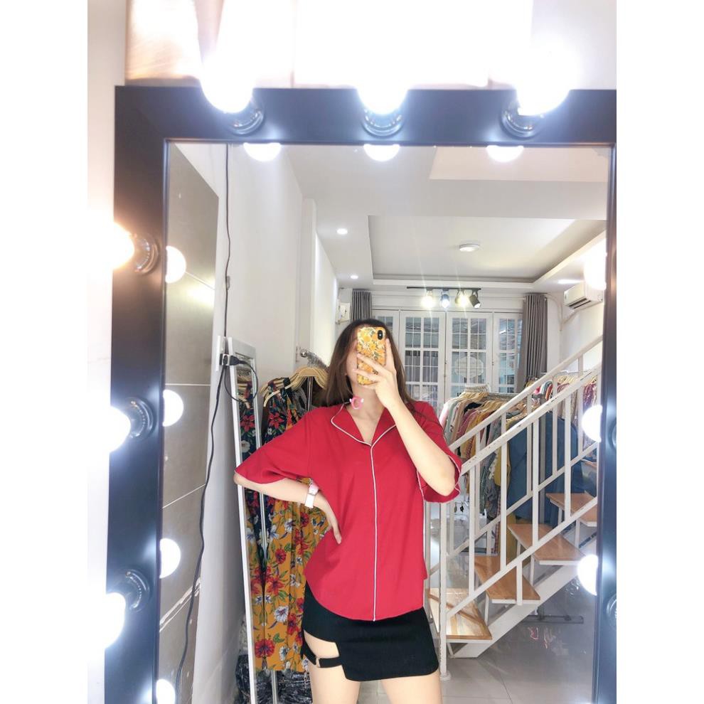[SALE XẢ KHO] [FREESHIP] ÁO SƠ MI CỔ PIJAMA