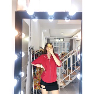 Áo sơ mi cổ pijama