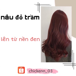 Thuốc nhuộm màu nâu đỏ trầm