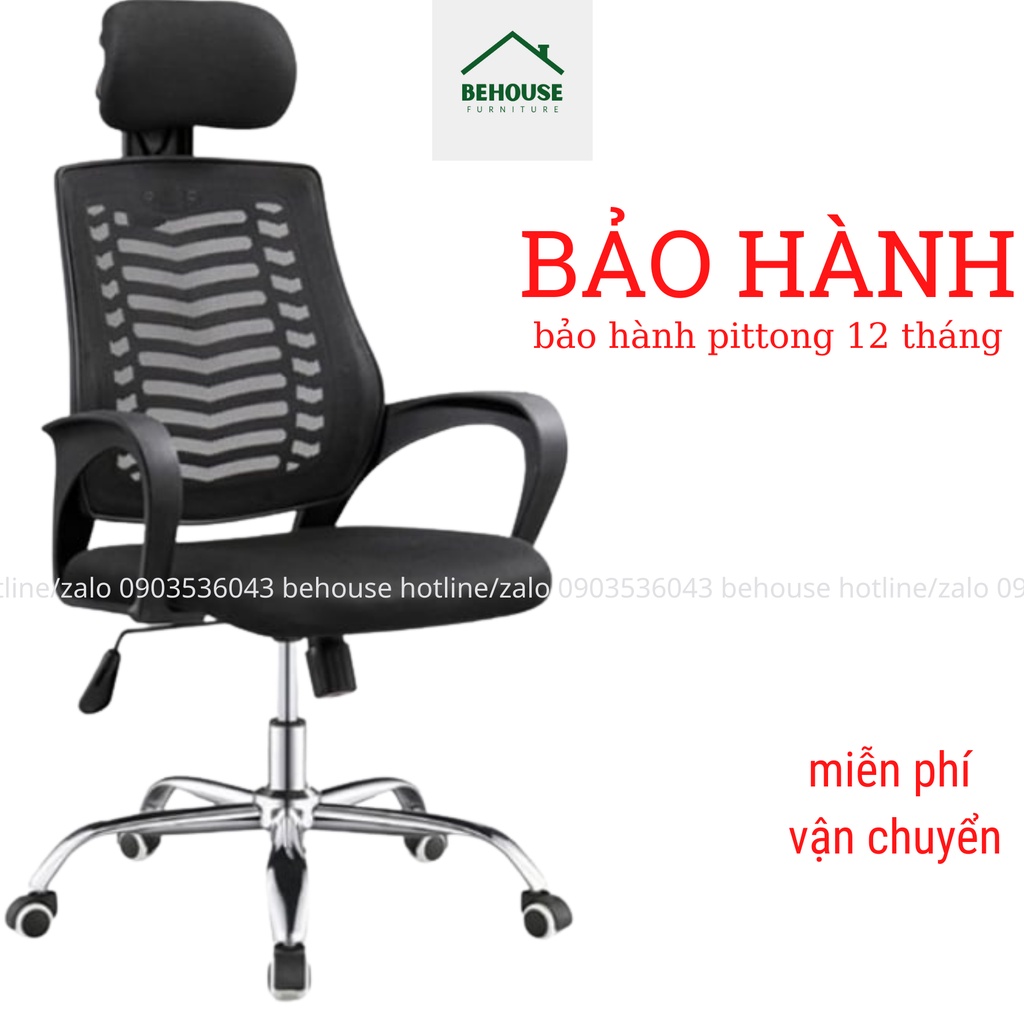 Ghế xoay văn phòng tựa đầu BO-04