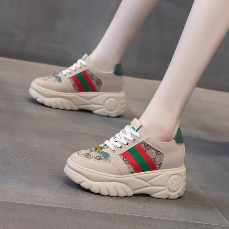 Giầy thể thao nữ độn đế 8cm