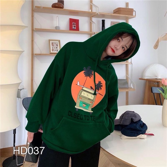 Áo hoodie nam nữ VN CLO in hình và chữ clseo toteh - HD037