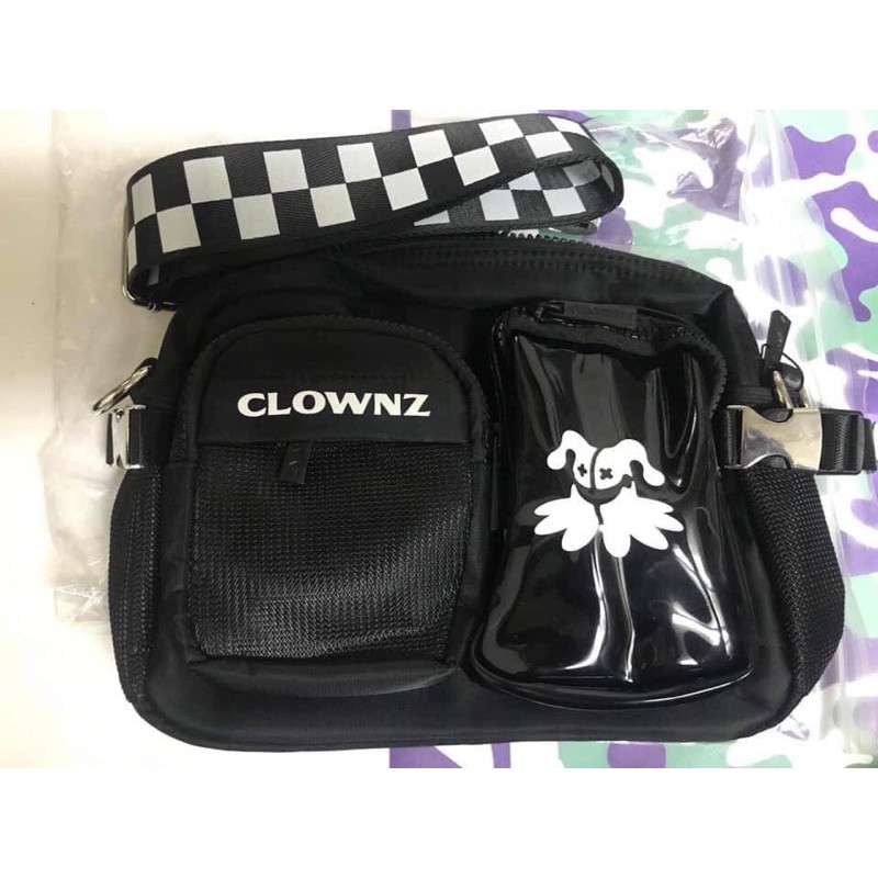 Túi satchel đen ClownZ V4