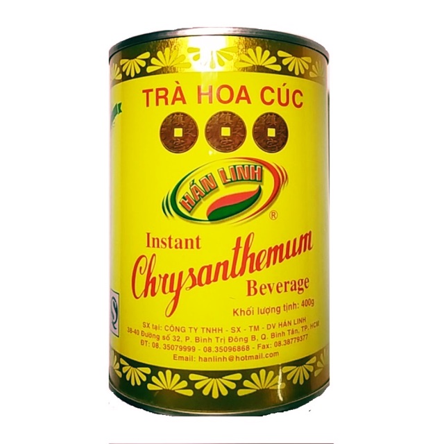 Trà hoa cúc Hán Linh 400g mát gan thanh nhiệt lợi sữa