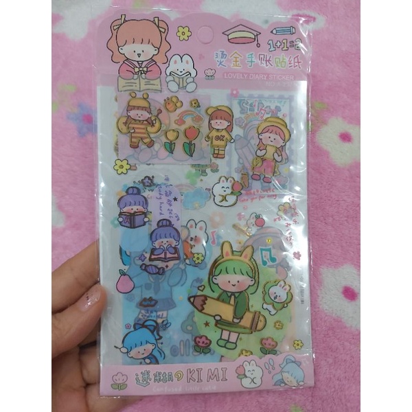 Bộ 3 miếng sticker trong