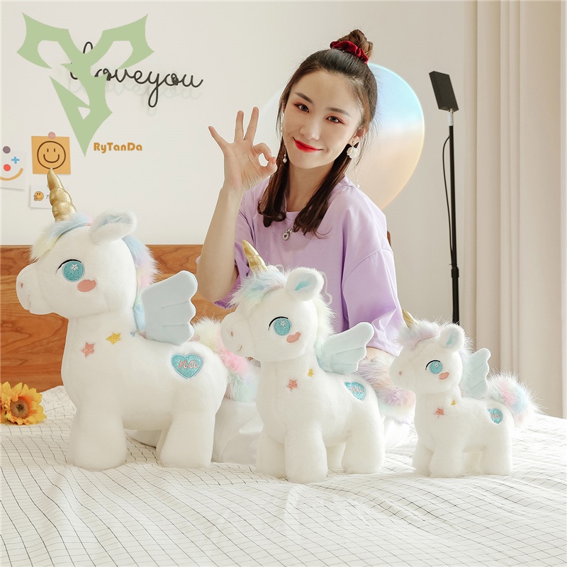 Đồ chơi nhồi bông Hình Kỳ Lân Dễ Thương Cho Bé Gái