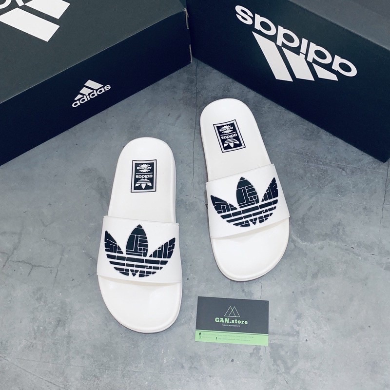 DÉP ADIDAS ADILETTE TRẮNG (Tặng hộp) Sang Xịn Chất