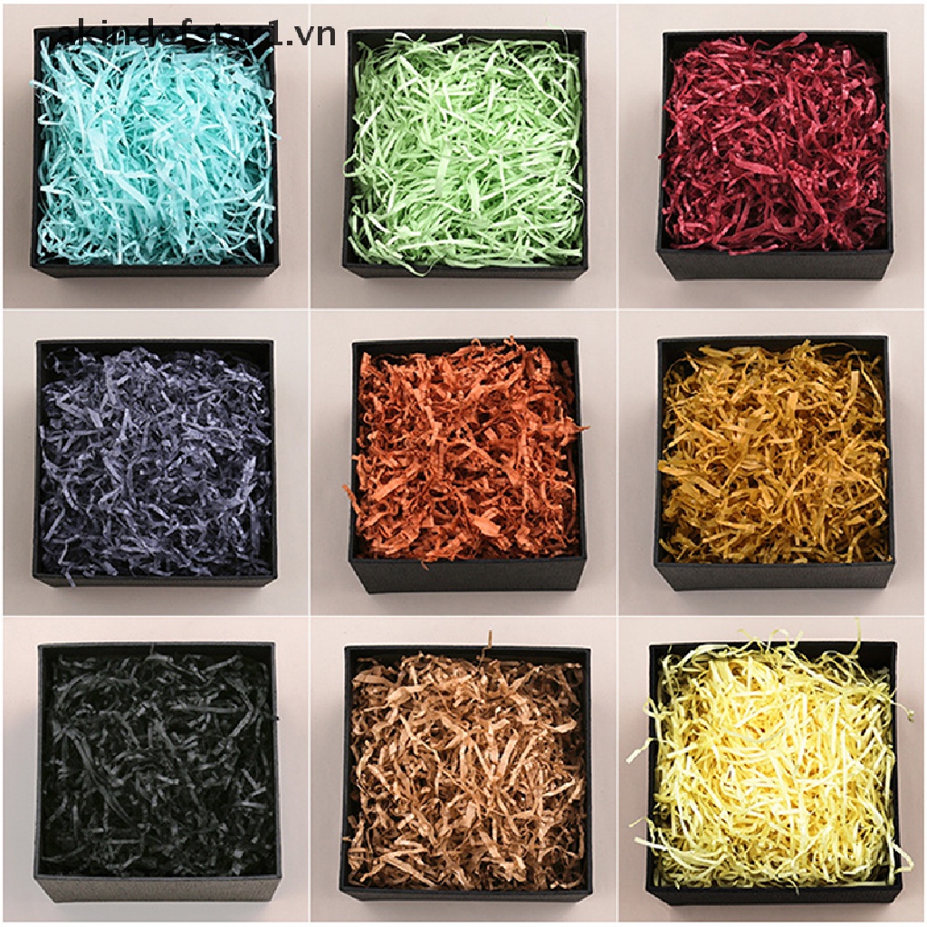 Hộp Quà Giấy Raffia Shredded Trang Trí