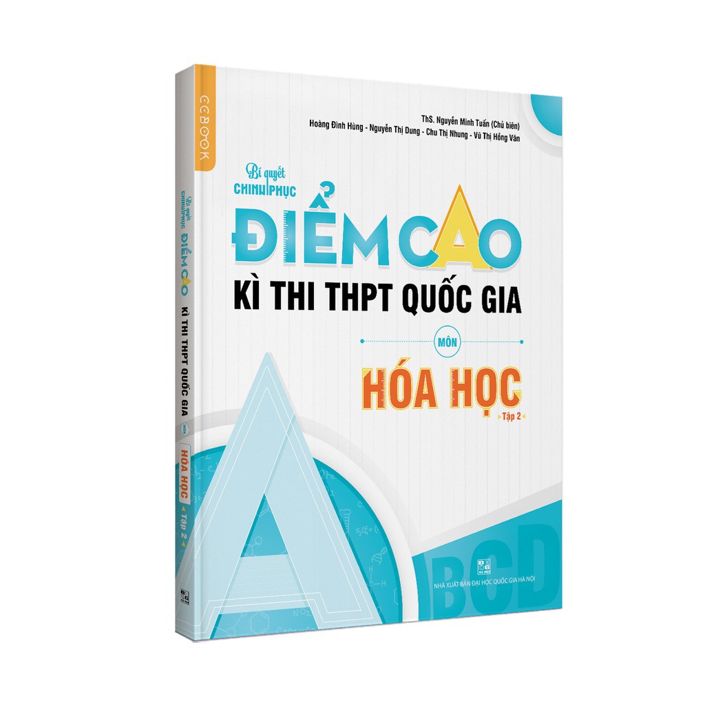 Sách - Combo luyện thi điểm cao Hoá học - Vật lí - Tập 2 - NXB Đại học Quốc gia Hà Nội