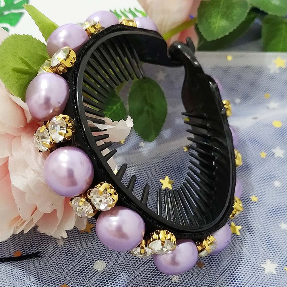 Kẹp Tóc Họa Tiết Hoa Thời Trang Cho Nữ