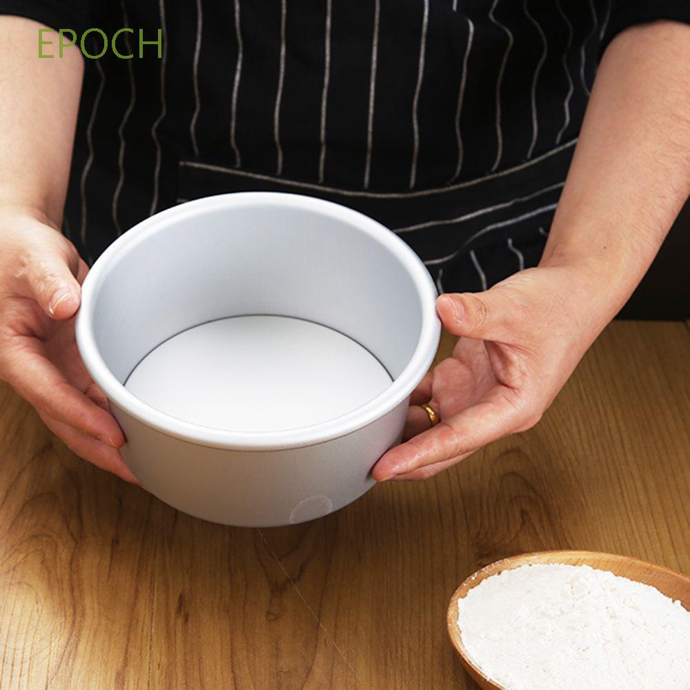 Epoch Khuôn Nhôm Làm Bánh Hình Tròn 4 / 6 / 8 / 10 Inch Có Thể Tháo Rời Tiện Dụng