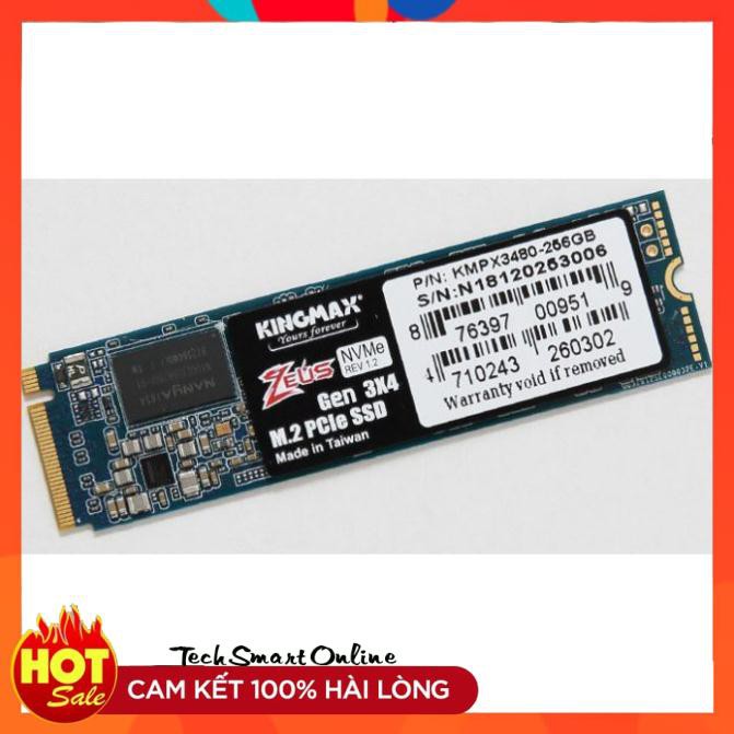 Ổ cứng SSD KINGMAX PX3280 Zeus 128GB/256GB/512GB - M.2 2280 NVMe