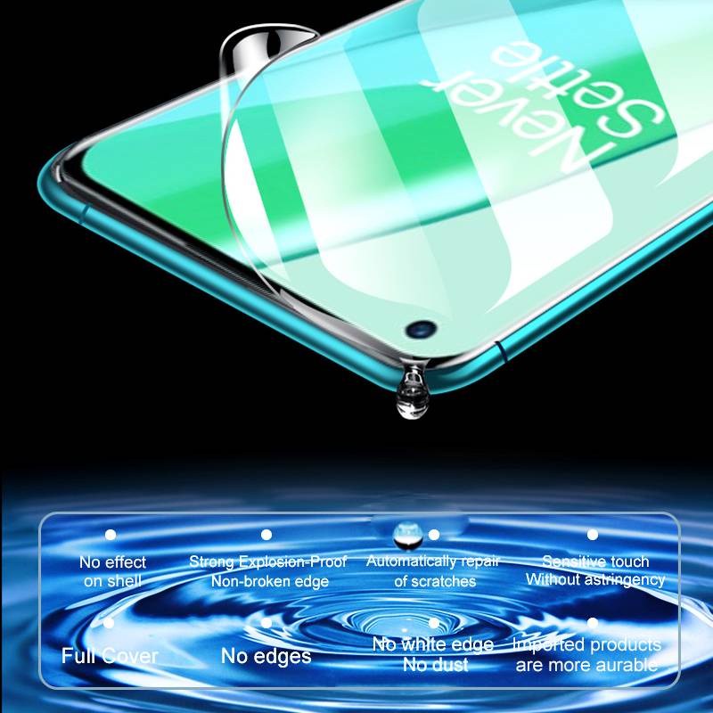 Set 3 Phim Dán Bảo Vệ Toàn Màn Hình Dành Cho Oneplus 7t / 7 Pro / 7 / 7t Pro / 6t / 6 / 5t / 5 / 8 / 8 Pro / 8t / 9 / 9 Pro / 9r