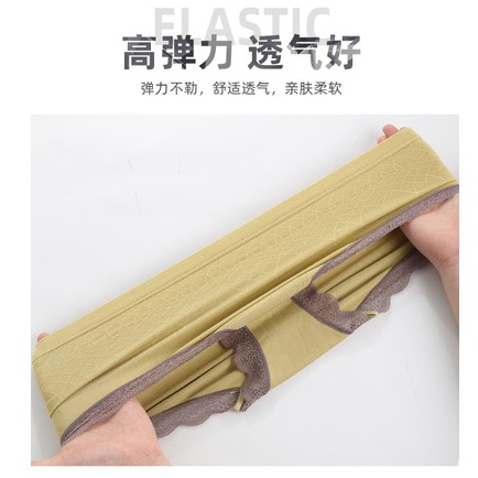 Quần Lót Cotton Phối Ren Thoáng Khí Kháng Khuẩn Dành Cho Nữ