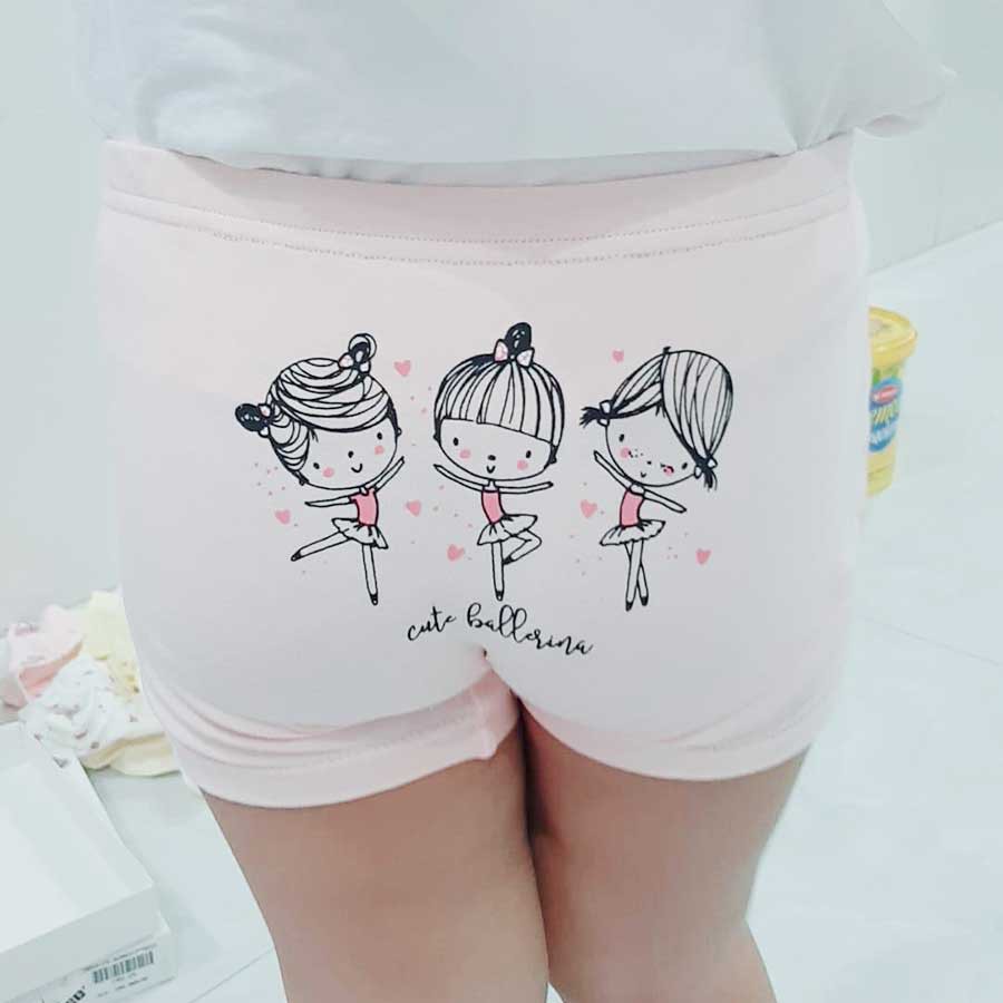 [100% COTTON] Combo 5 Quần Chíp Bé Gái, Quần Lót Bé Gái Cao Cấp Cho Bé Gái Từ 13-40 Kg - Bafaby Kids