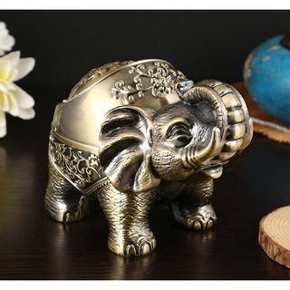 Gạt tàn voi đồng xanh