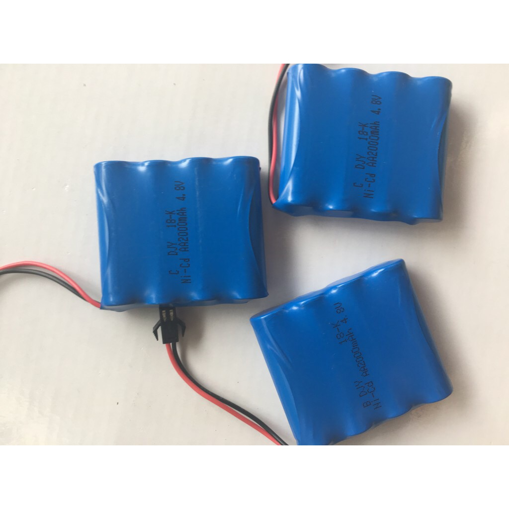 Pin Xe Đồ Chơi Trẻ Em 4,8V2000Mah Xe Điều Khiển Địa Hình Ô tô