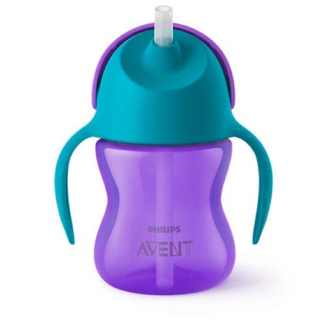 Bình tập uống Philips AVENT có vòi hút 200ml cho bé từ 9 tháng SCF796/00