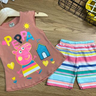 Combo 5 bộ cotton dành cho bé gái