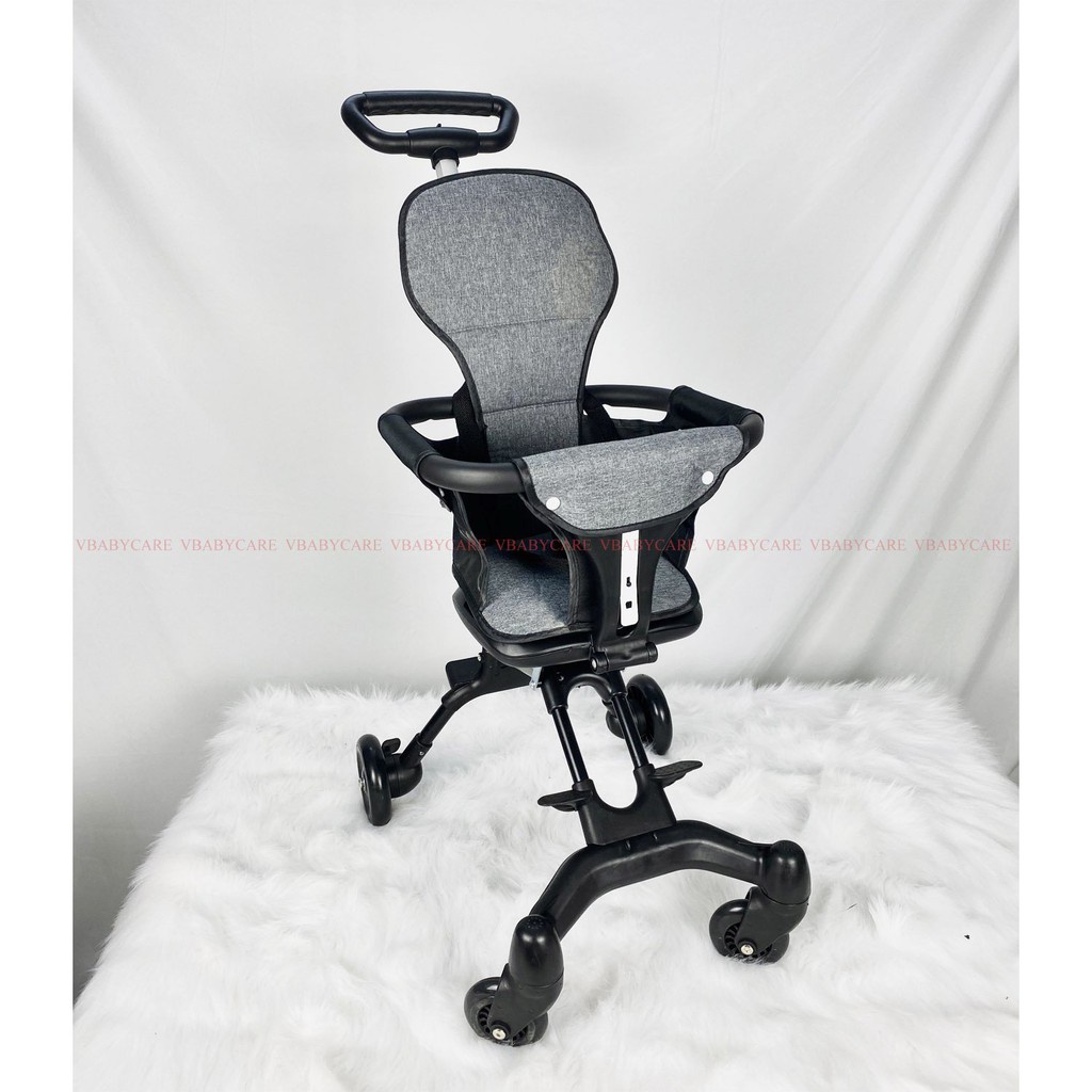 Xe Đẩy Hai Chiều Cao Cấp,Xe đẩy Gấp Gọn,Tiện Lợi Cho Bé Babibu