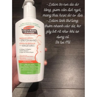 Kem rạn Palmers - Kem chống rạn nứt da cho Phụ Nữ - Hàng sản xuất tại Mỹ - Size 250ml