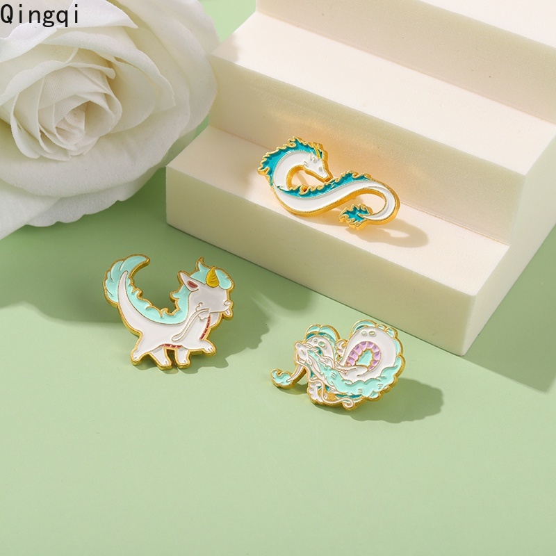 Huy hiệu cài áo Miss Zoe tráng men họa tiết hoạt hình dễ thương