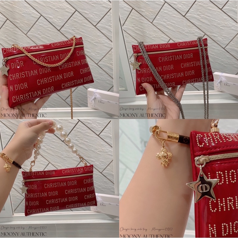 Ví pouch Dior gift Auth