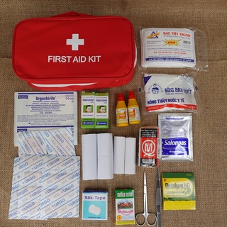 Túi cứu thương cỡ 23cm 16 cơ số vật tư y tế