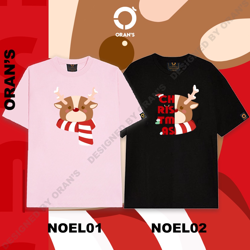 Áo Thun Tuần lộc Noel chất COTTON 4C cao cấp FULLBOX ORANS - ORAN'S TEE CHRISTMAS