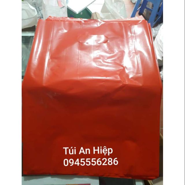 Túi quà đỏ, chất dai, bóng cao cấp (1kg)