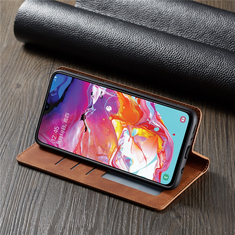 Bao da điện thoại tích hợp ngăn đựng thẻ và giá đỡ cho Samsung A21s A31 A11 A01 | BigBuy360 - bigbuy360.vn