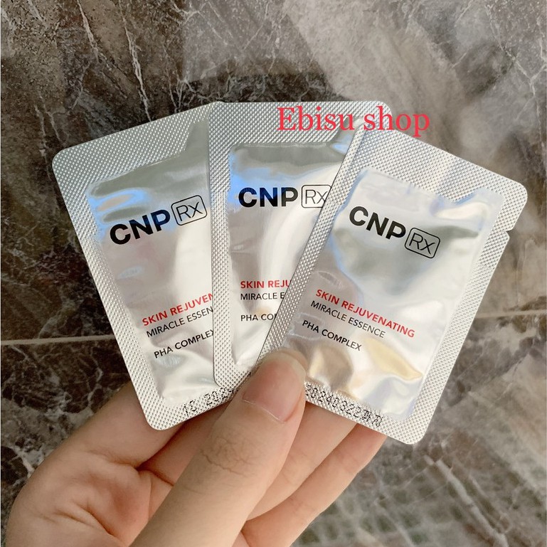 1 Gói Tinh chất truyền trắng mờ nám CNP Skin Rejuvenating Miracle Essence.