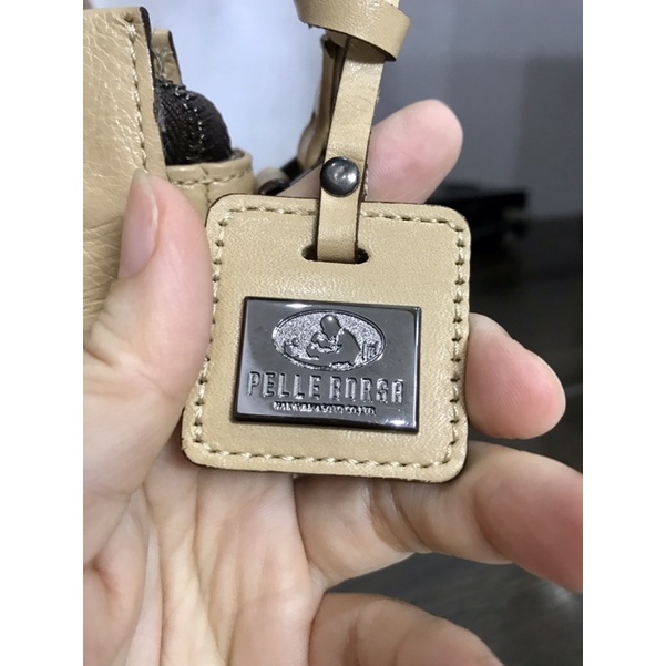 Túi da thật đeo chéo, đeo vai hiệu Pelle Borsa - used bags