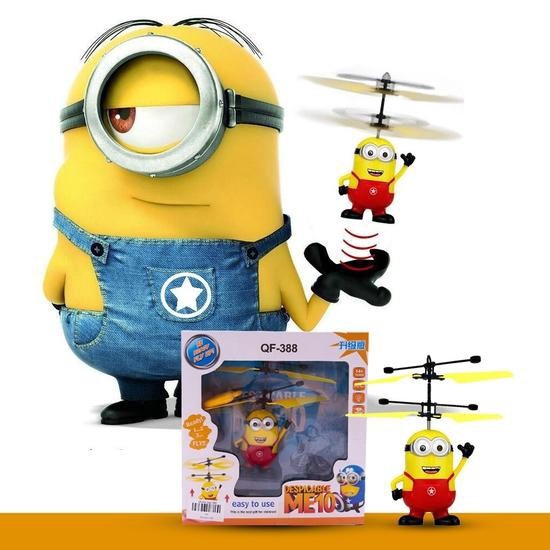 Đồ chơi Minion, Doraemon cảm ứng biết bay   CCMD