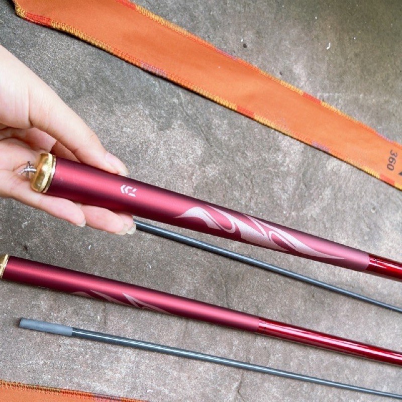 cần câu tay 8H dài 6m3 DAIWA cần tải cá 12kg