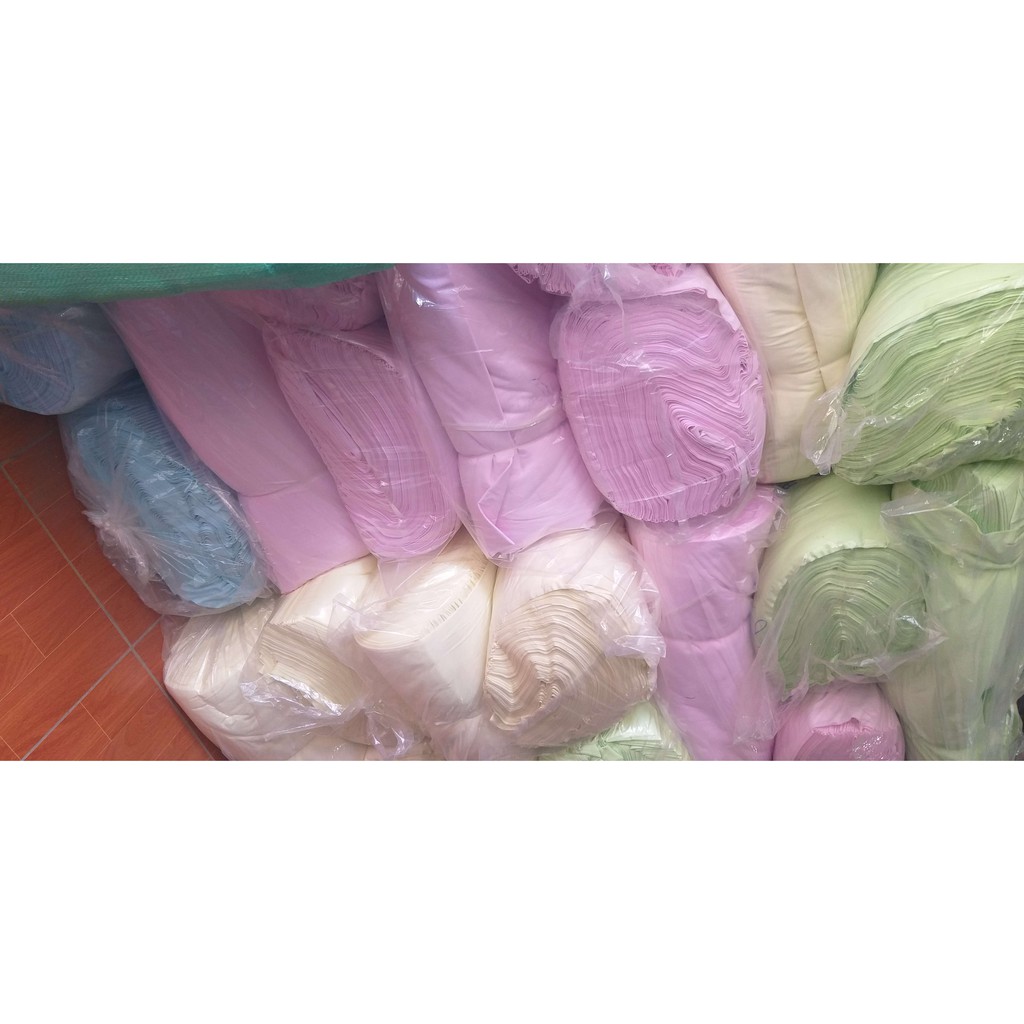 Vải cotton trắng, cotton mầu, in hoa