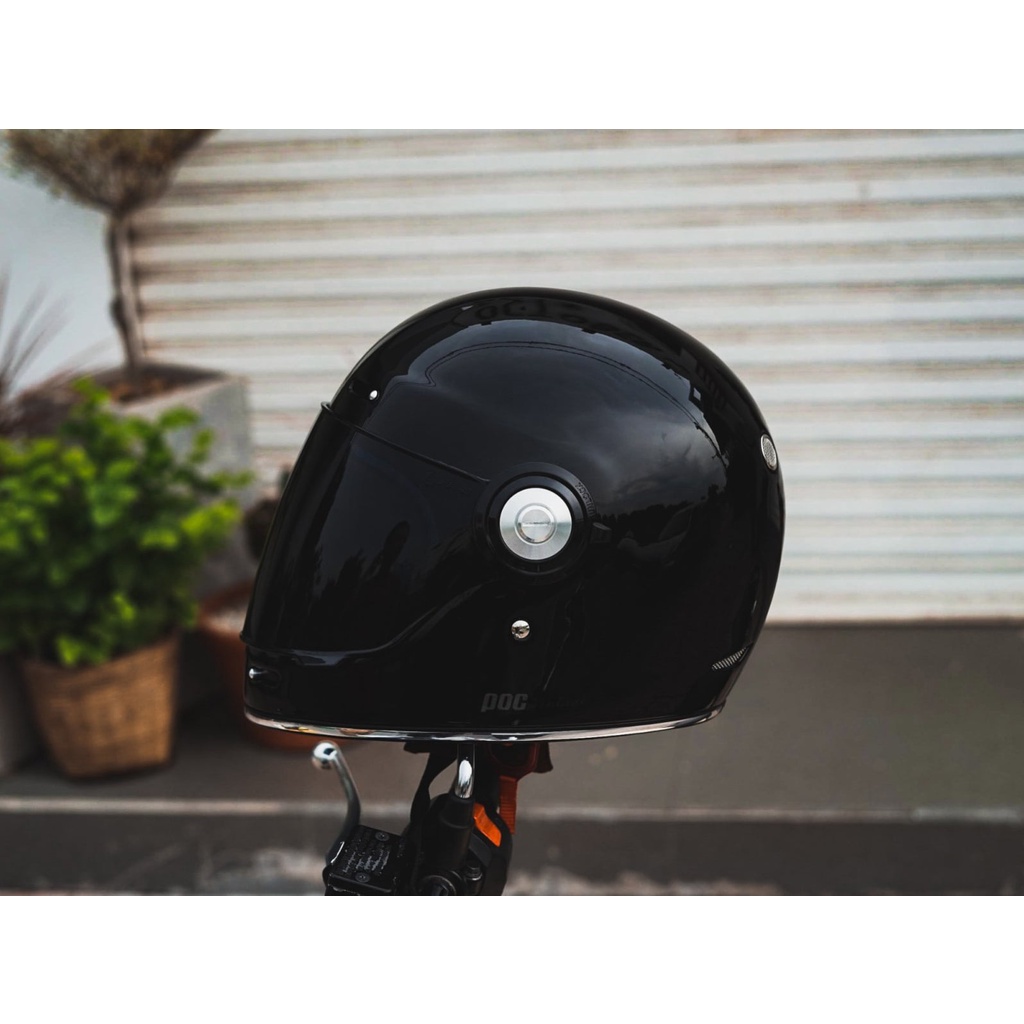 Nón fullface POC RETRO Shiny black