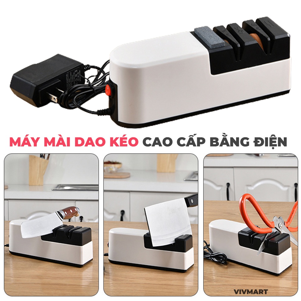 ✅ Máy Mài Dao Kéo Bằng Điện Cao Cấp - Mài Nhanh Hơn, Sắc Hơn