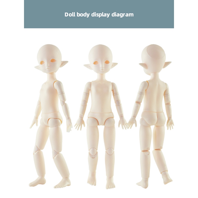 Búp Bê BJD 30CM Xinh Xắn Thời Trang Tỉ Lệ 1/6