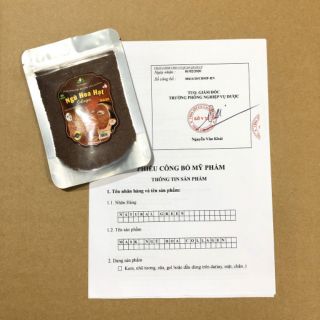 Ngũ hoa hạt đắp mặt nạ