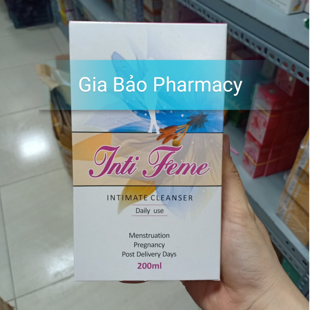 Dung dịch vệ sinh hằng ngày INTI FEME 200ml