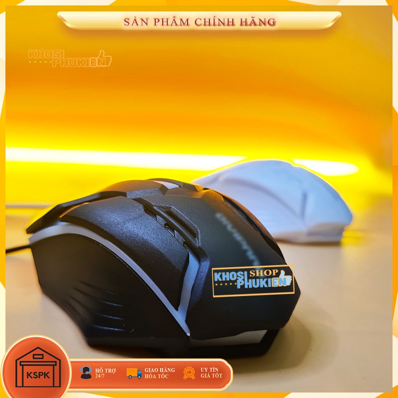 Xả Kho - Chuột Máy Tính có đèn led 7 sắc cầu vòng siêu rẻ