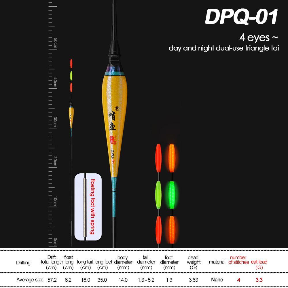 Phao Câu Cá Cảm Biến Thông Minh Có Đèn LED