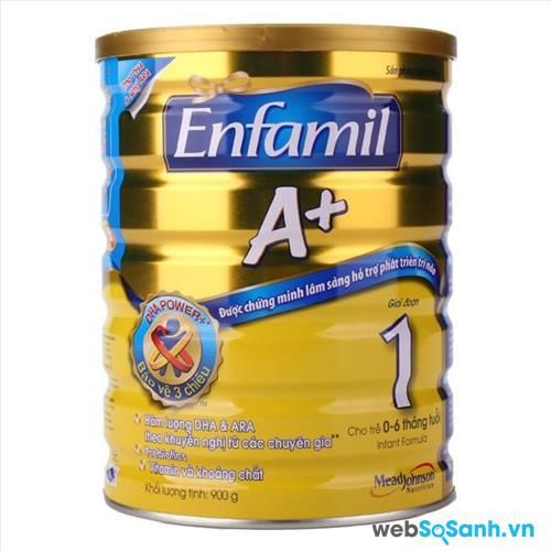 Sữa bột Enfamil A+1 900gr