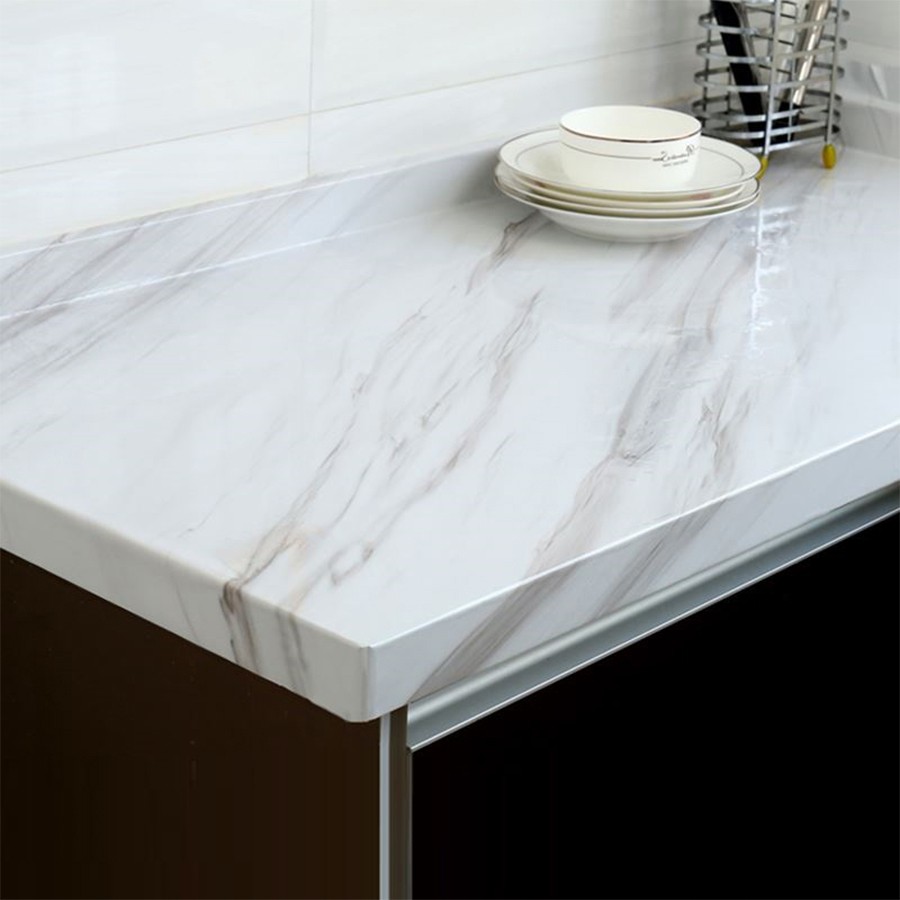 Cuộn Giấy Dán Tường Màu Đá Cẩm Thạch , Chống Thấm Nước 0.6M * 5M