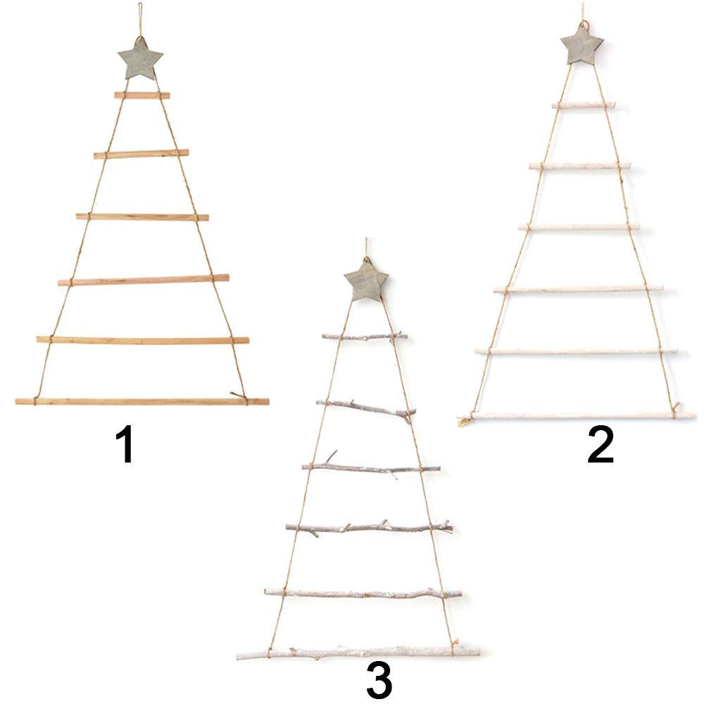 CONOPERY Cây Thông Giáng Sinh Bằng Gỗ Treo Tường Trang Trí Nhà Cửa DIY