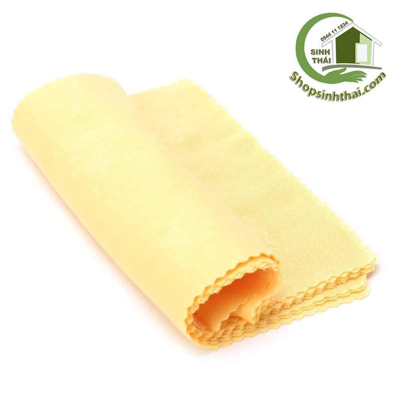 Khăn lau mắt kính, màn hình điện thoại 14cm x 14cm - khăn siêu mịn, siêu thấm hút - giao màu ngẫu nhiên