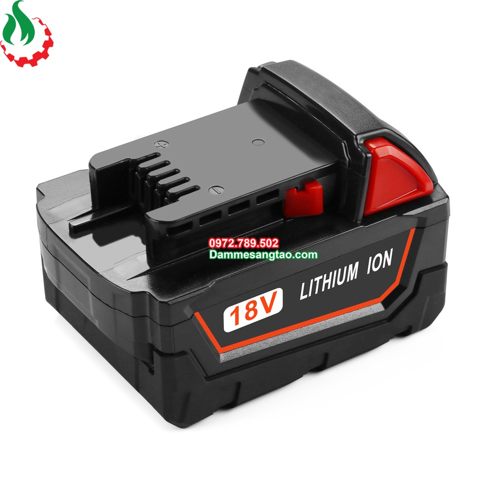 Pin milwaukee 18V Li-ion nhận sạc zin