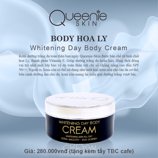 Body ngày Queenie Skin 280k | BigBuy360 - bigbuy360.vn