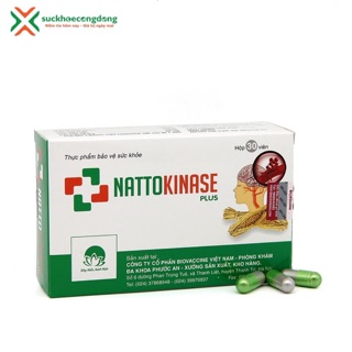 Sản phẩm bảo vệ sức khoẻ nattokinase plus